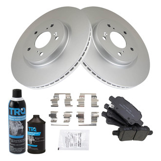 TRQ® - Front Disc Brake Kit with Ceramic Pads