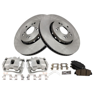 TRQ® - Front Disc Brake Kit with Ceramic Pads and Calipers
