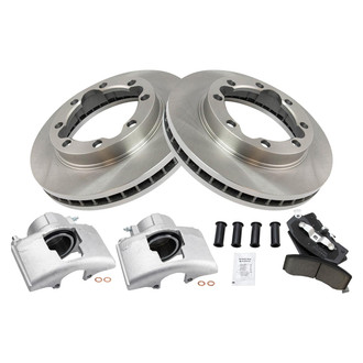 TRQ® - Front Disc Brake Kit with Ceramic Pads and Calipers