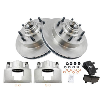 TRQ® - Front Disc Brake Kit with Ceramic Pads and Calipers