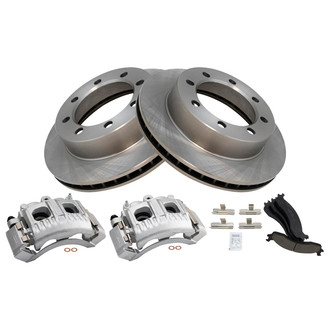 TRQ® - Front Disc Brake Kit with Ceramic Pads and Calipers