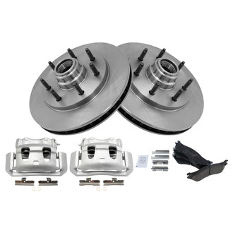 TRQ® - Front Disc Brake Kit with Ceramic Pads and Calipers