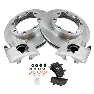 TRQ® - Front Disc Brake Kit with Ceramic Pads and Calipers