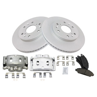 TRQ® - Front Disc Brake Kit with Ceramic Pads and Calipers