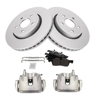 TRQ® - Front Disc Brake Kit with Ceramic Pads and Calipers