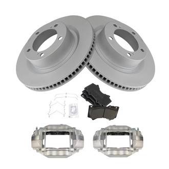 TRQ® - Front Disc Brake Kit with Ceramic Pads and Calipers