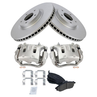 TRQ® - Front Disc Brake Kit with Ceramic Pads and Calipers