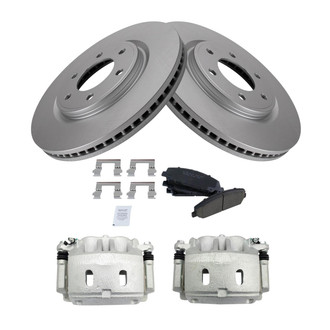 TRQ® - Front Disc Brake Kit with Ceramic Pads and Calipers