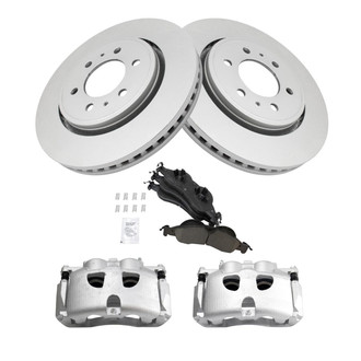 TRQ® - Front Disc Brake Kit with Ceramic Pads and Calipers