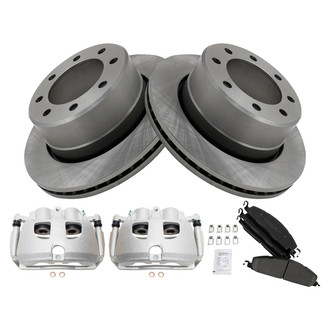 TRQ® - Rear Disc Brake Kit with Ceramic Pads and Calipers