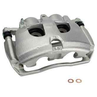 TRQ® - Rear Disc Brake Kit with Ceramic Pads and Calipers