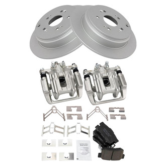TRQ® - Rear Disc Brake Kit with Ceramic Pads and Calipers
