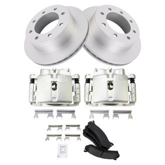 TRQ® - Rear Disc Brake Kit with Ceramic Pads and Calipers