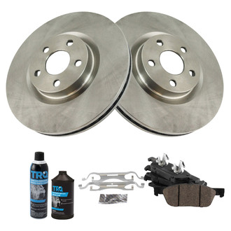 TRQ® - Front Disc Brake Kit with Ceramic Pads