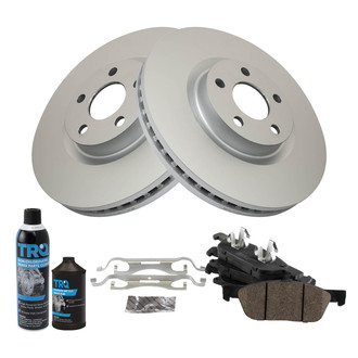 TRQ® - Front Disc Brake Kit with Ceramic Pads