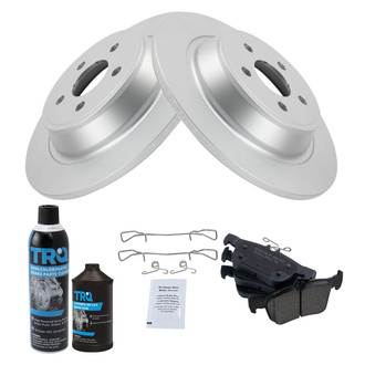 TRQ® - Rear Disc Brake Kit with Ceramic Pads