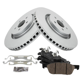 TRQ® - Front Disc Brake Kit with Ceramic Pads