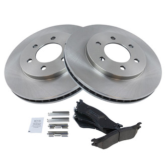 TRQ® - Front Disc Brake Kit with Ceramic Pads