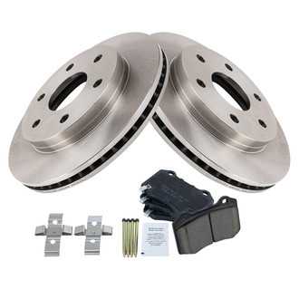 TRQ® - Front Disc Brake Kit with Ceramic Pads