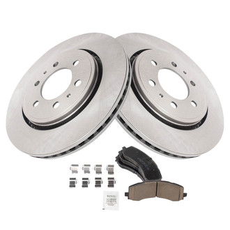 TRQ® - Front Disc Brake Kit with Ceramic Pads