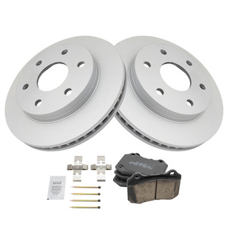 TRQ® - Front Disc Brake Kit with Ceramic Pads