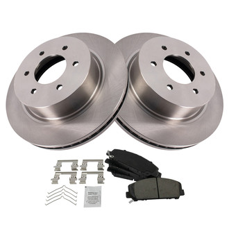 TRQ® - Front Disc Brake Kit with Ceramic Pads