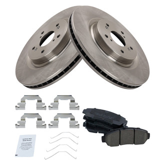 TRQ® - Front Disc Brake Kit with Ceramic Pads