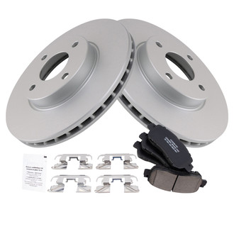TRQ® - Front Disc Brake Kit with Ceramic Pads