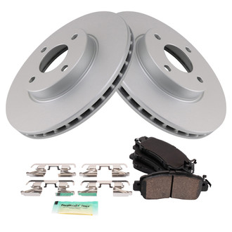 TRQ® - Front Disc Brake Kit with Ceramic Pads