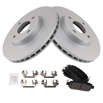 TRQ® - Front Disc Brake Kit with Ceramic Pads