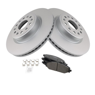 TRQ® - Front Disc Brake Kit with Ceramic Pads