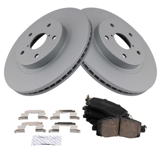 TRQ® - Front Disc Brake Kit with Ceramic Pads