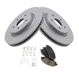 TRQ® - Front Disc Brake Kit with Ceramic Pads