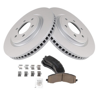TRQ® - Front Disc Brake Kit with Ceramic Pads