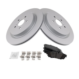 TRQ® - Rear Disc Brake Kit with Ceramic Pads
