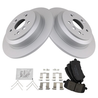 TRQ® - Rear Disc Brake Kit with Ceramic Pads