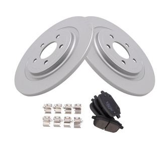 TRQ® - Rear Disc Brake Kit with Ceramic Pads