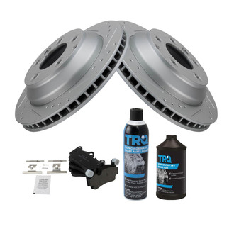 TRQ® - Performance Ceramic Rear Brake Kit