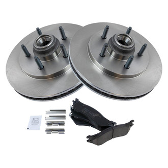 TRQ® - Front Disc Brake Kit with Ceramic Pads