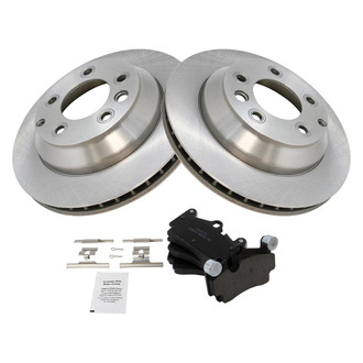TRQ® - Rear Disc Brake Kit with Ceramic Pads