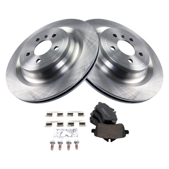 TRQ® - Rear Disc Brake Kit with Ceramic Pads