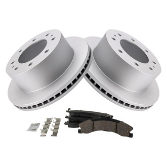 TRQ® - Rear Disc Brake Kit with Ceramic Pads