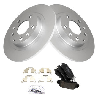 TRQ® - Rear Disc Brake Kit with Ceramic Pads