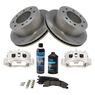 TRQ® - Rear Disc Brake Kit with Ceramic Pads and Calipers