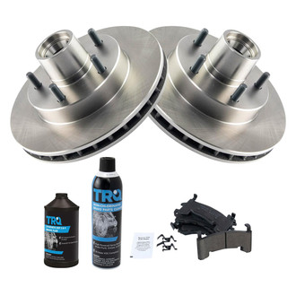 TRQ® - Front Disc Brake Kit with Ceramic Pads