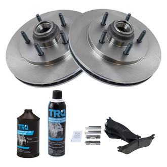 TRQ® - Front Disc Brake Kit with Ceramic Pads