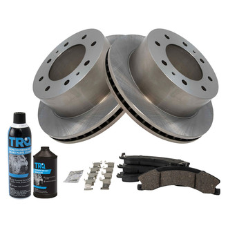 TRQ® - Rear Disc Brake Kit with Ceramic Pads
