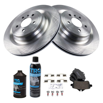 TRQ® - Rear Disc Brake Kit with Ceramic Pads