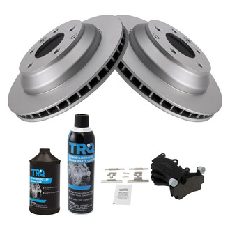TRQ® - Rear Disc Brake Kit with Ceramic Pads