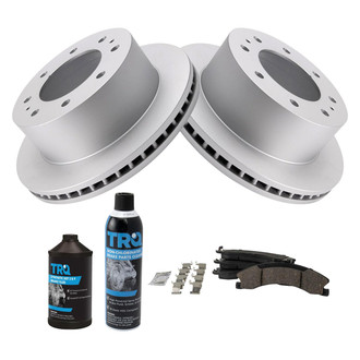 TRQ® - Rear Disc Brake Kit with Ceramic Pads